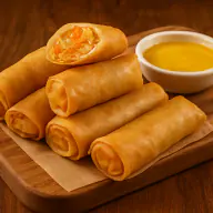 11) Vegetable spring roll (Single)