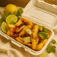 17) Deep fried spicy squid (Calamari)🌶️