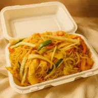 L12) Singapore Rice Noodles (Curry)🌶️