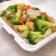 L7) Mixed Vegetables on Rice